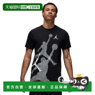 010 日本直邮JORDAN FN6026 T恤 黑色 篮球半袖