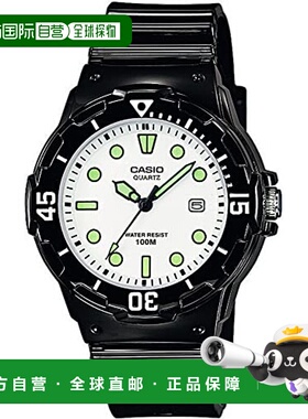 【日本直邮】CASIO卡西欧 手表 亮黑色×白色 LRW-200H-7E1V 时尚