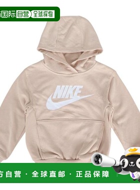 日本直邮Nike N NSW CLUB FT HBR 套头连帽衫(耐克Jr) 86L095-X5C