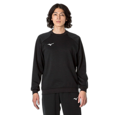 日本直邮MIZUNO Sweat Crew 男女通用田径运动衫男士 32MCA17509