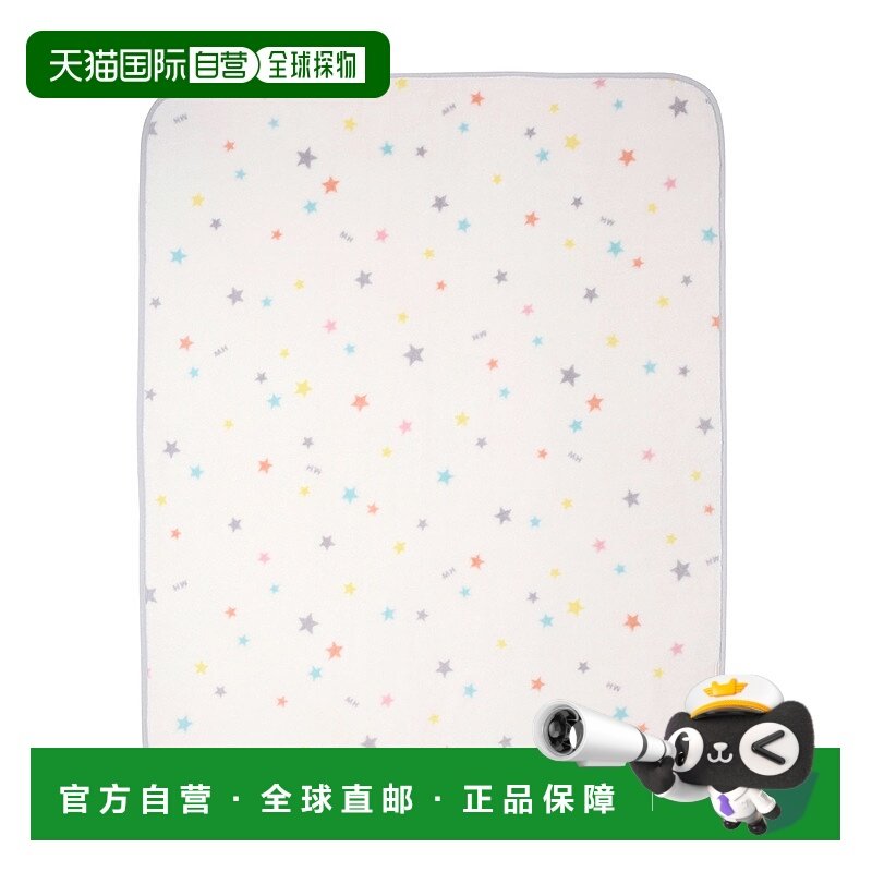 日潮跑腿Mikihouse [Proper]棉毯 儿童 (01) White Free 46-8374-