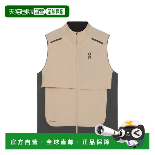日潮跑腿ON昂跑 Weather Vest 男款运动马甲 1mf3019