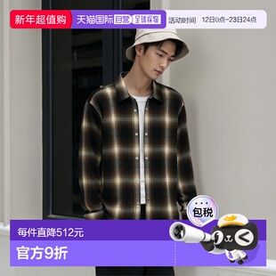 1h可退 日本直邮JOURNAL STANDARD 男装 宽松剪裁 阿姆布拉克格纹