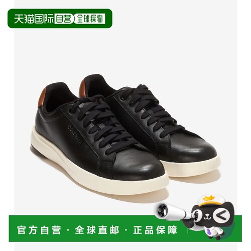 日本直邮COLE HAAN 大十字网球2.0男款（黑色/英式棕褐色/象牙白