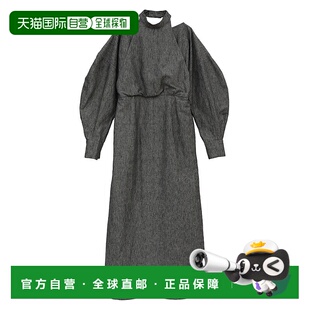 日本直邮CLANE HALTER LAYERED ONEPIECE 女士连衣裙 16112 黑色