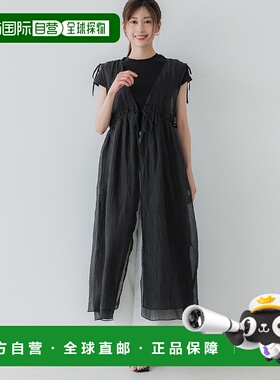 日本直邮coca 纱质褶边长女式外套 CO4289EW014190