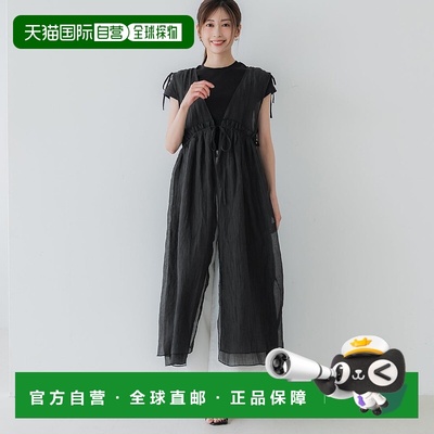 日本直邮coca 纱质褶边长女式外套 CO4289EW014190