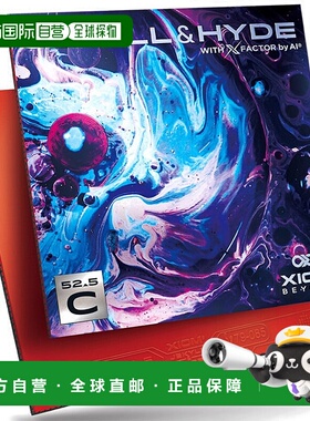 日本直邮Xion 乒乓球拍胶皮反胶软胶 Jekyll Hyde C52.5 XIOM 850