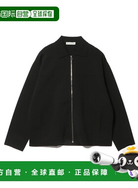 1h可退 日本直邮ESTNATION 男装米兰罗纹针织外套 宽松半拉链简约