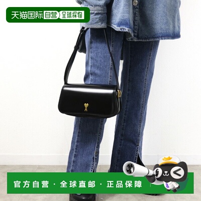 日本直邮AMI PARIS Paris 单肩包 ULL719 AL0139 男女通用手提包/