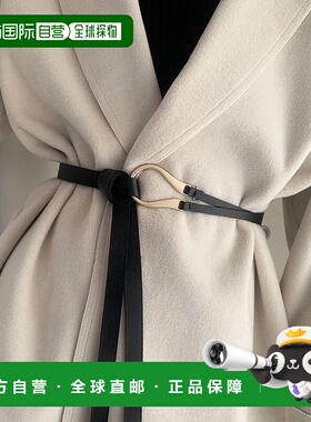 日本直邮florge 无级调节U型扣细腰带 FL8218EW04452 腰带