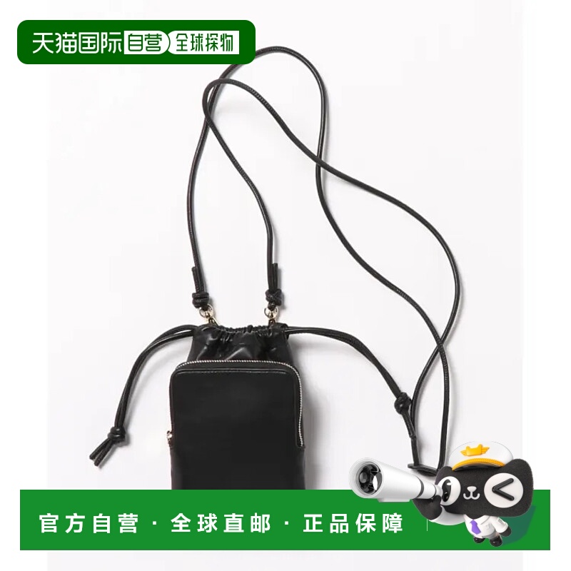 1h可退 日本直邮LANVIN en Bleu 女士合成皮革手机肩挎包 便捷实