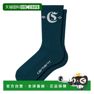 日本直邮Carhartt WIP Greatest Hits Socks 提花图案徽标休闲舒
