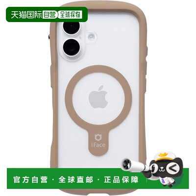 【日本直邮】iFace MagSafe Reflection iPhone16 透明玻璃壳 米
