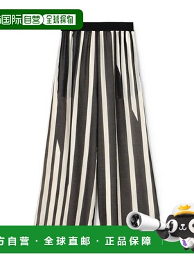 1h可退 日本直邮DES PRES 圆圈条纹印花 蓬松阔腿裤 休闲裤运动裤