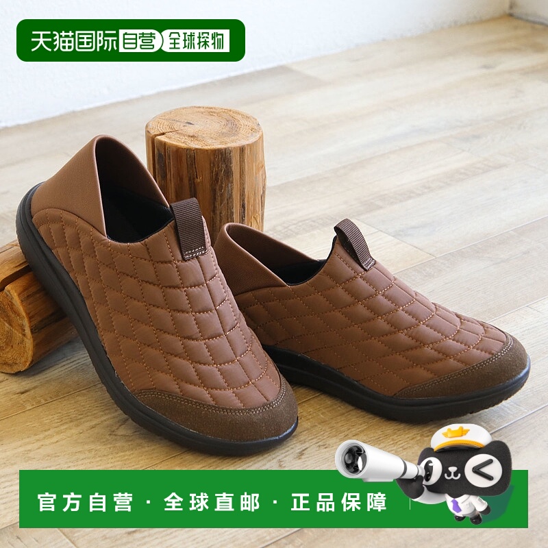 日本直邮Gerry 男士绗缝莫卡辛鞋园艺凉鞋凉鞋凉鞋露营鞋和羽绒鞋