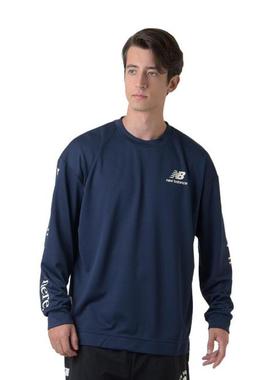 日本直邮New Balance Arm Graphic 长袖T恤 AMT35181TNV 篮球服装