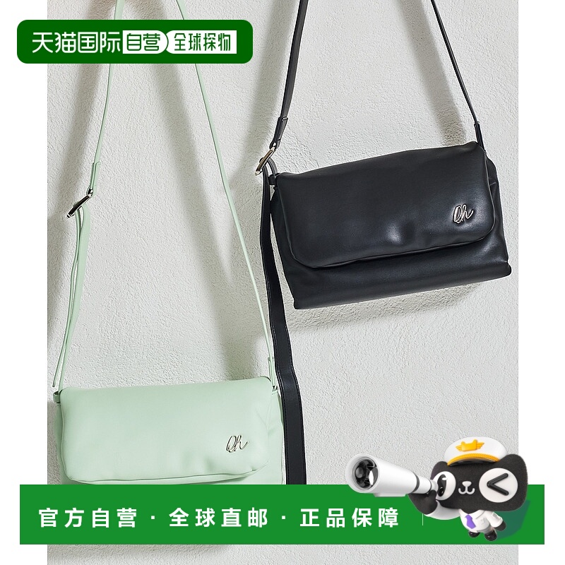 1h可退 日本直邮ORiental TRaffic 女士Logo装饰绗缝斜挎包 BA248