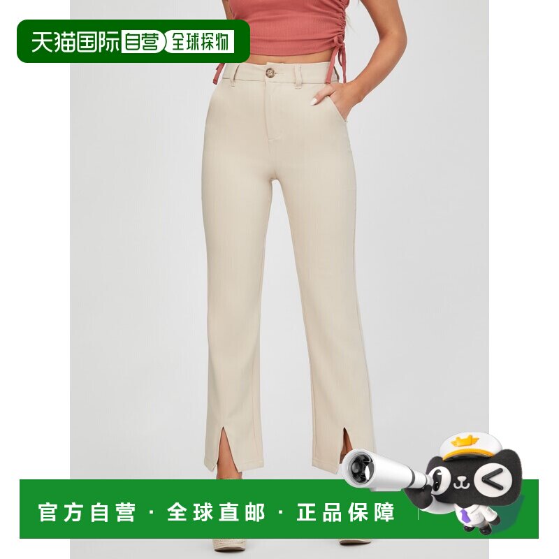 日本直邮GUESS Q2VB05T02F0 Guess Liana 长裤 (G1L9)女装直筒裤