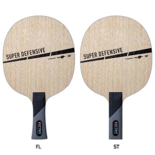 日本直邮VICTAS男士女士防SUPER DEFENSIVE乒乓球横拍球拍VICTAS