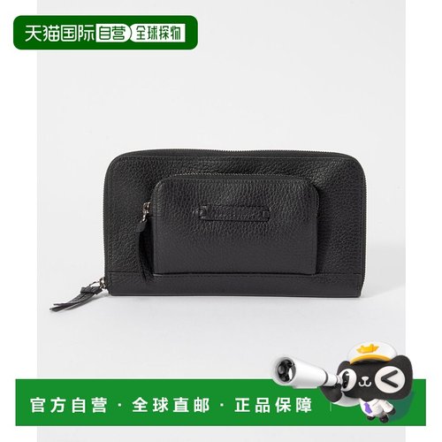 日本直邮Longchamp L3401 886 女士钱包 皮革 品牌 生日 W 紫水晶