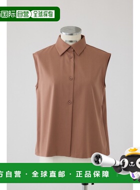 1h可退 日本直邮RIM.ARK 女士简约廓形衬衫 露背设计 凉爽透气 46