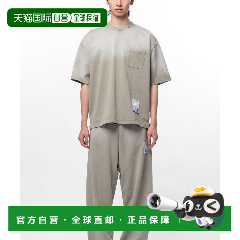 日本直邮in・stru(men-tal). 男女同款 全棉做旧风T恤 I17TS526图片
