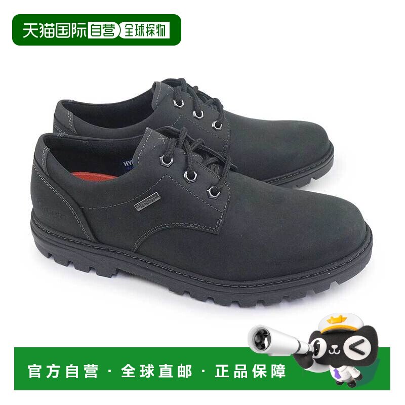 日本直邮Rockport 男士防水平头牛津鞋货号 CI6153W 和 CI6154W宽