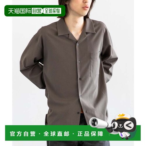 日本直邮City Ambient Products 长袖衬衫 男装浅橄榄绿短袖