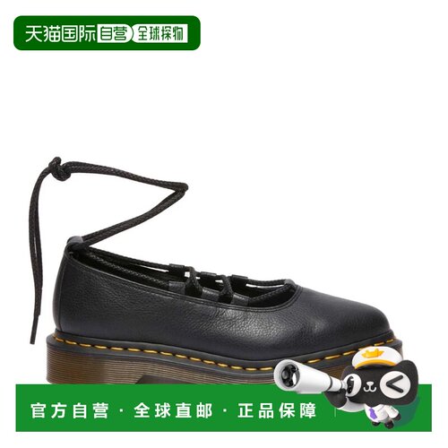 日本直邮Dr.Martens ELPHIE II LACE-UP SHOE 黑色 系带鞋女鞋