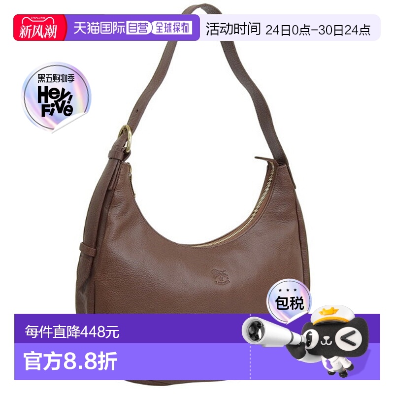 日本直邮IL BISONTE 包女士单肩包皮革 BSH169PV0001BW465B IL BI