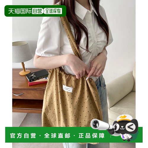1h可退 日本直邮WEGO 女士 波点设计托特包 MO26AS08SG0002