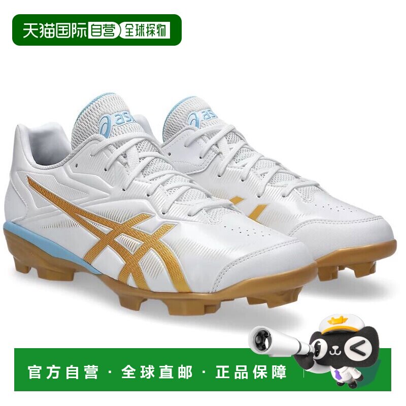 日本直邮Asics 亚瑟士 STAR SHINE3 棒球钉鞋 1123A033-104 白色/图片