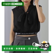 女士透视条纹领结衬衫 1h可退 1254 JILL STUART 日本直邮JILL