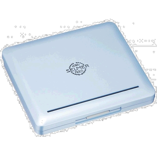 【日本直邮】NONAKA BOEKI 降B单簧管塑料簧片盒/12片用 logo浅蓝