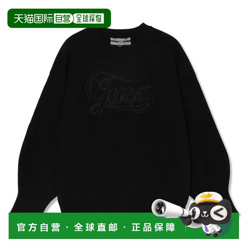 日本直邮GUESS Jolie Logo Sweater 针织毛衣上衣针织衫