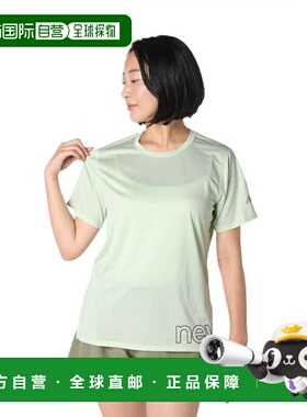 日本直邮 New Balance 女士季节性图形短袖跑步T恤 WT43207 NUM T