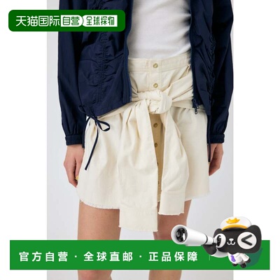 日本直邮BLEACH CHECK 裙子 O/WHT1半身裙a字裙