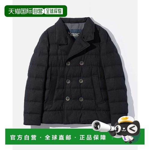 日本直邮HERNO 羽绒服 PI001166U 38117R 羽绒服 男士外套 蓝色 F