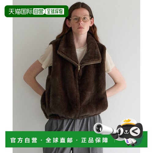 日本直邮martinique 女士 仿毛皮马甲 A0363FV349