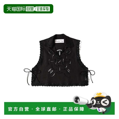 1h可退 日本直邮dahl'ia 女装 宽松刺绣镂空罩衫 半透明设计春夏