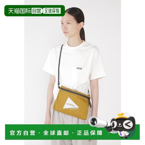 1h可退 日本直邮 GRAMICC小野人 * and wander联名款斜挎包轻便