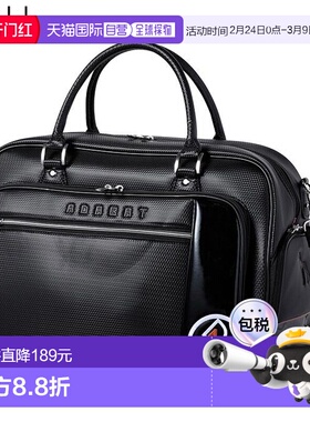 日本直邮Adabat 男士波士顿包 ABB429 BC 黑色/铜色