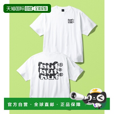 日本直邮HUF 男女同款 重磅全棉短袖T恤 26M_TS02687