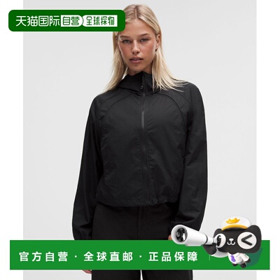 日本直邮lululemon 女性 Scuba 防风外套 外套及夹克 休闲露露