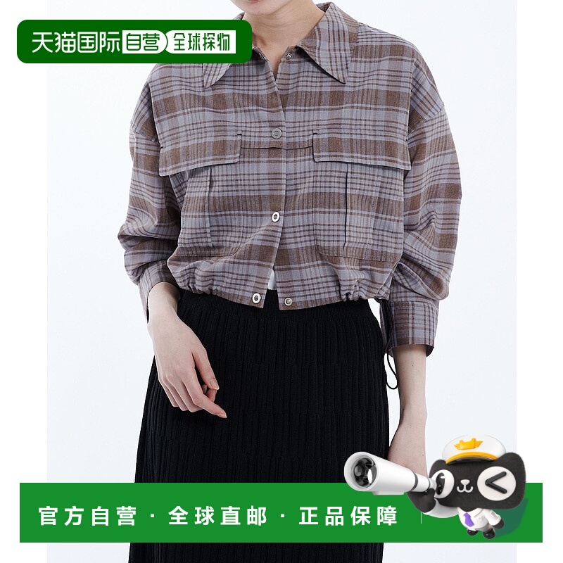 1h可退 日本直邮PUBLIC TOKYO 女士轻盈透气口袋设计上衣 1652500