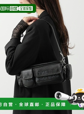 日本直邮MARC JACOBS 女士真皮斜挎包 2S4HSH085H02黑色