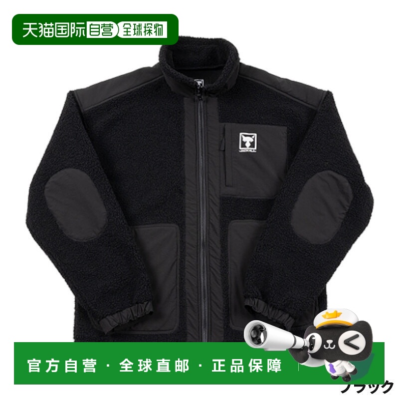 日本直邮Jackall 防风抓绒外套JA-A001L码黑色