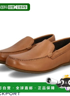 日本直邮Rockport 男士 Malcom 一脚蹬便鞋办公室休闲CJ2276W