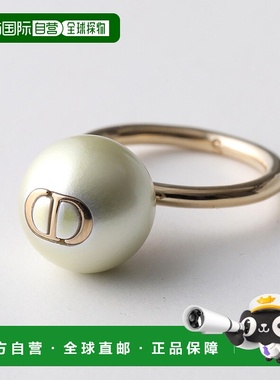 日本直邮Dior 迪奥 戒指 Amulets 护身符 R2200WOMRS 女士 珍珠